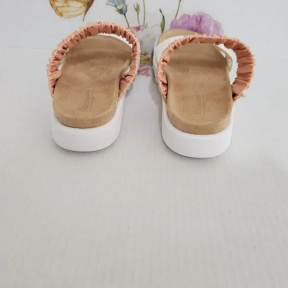Koolaburra by UGG Tayla Size 8 Double Band Slide Slip-on Sandals - Picture 7 of 10